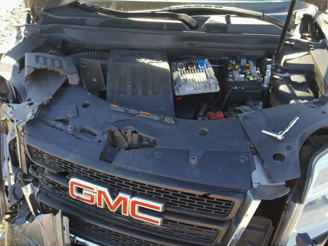 2GKALMEK8C6283521 - 2012 GMC TERRAIN SL GRAY photo 7