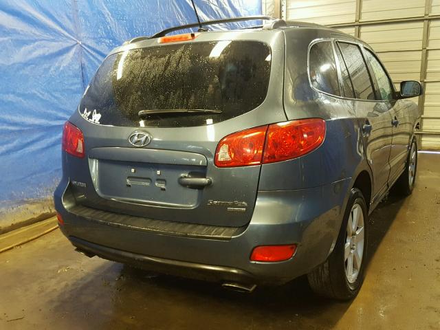5NMSH73E67H114094 - 2007 HYUNDAI SANTA FE S 蓝色 照片 4