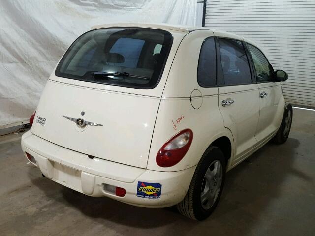 3A8FY48BX8T104423 - 2008 CHRYSLER PT CRUISER WHITE photo 4