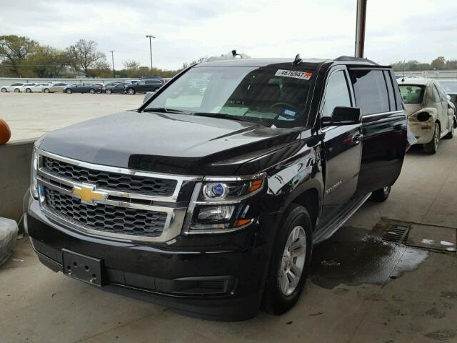 1GNSCHKC5GR476134 - 2016 CHEVROLET SUBURBAN C BLACK photo 2