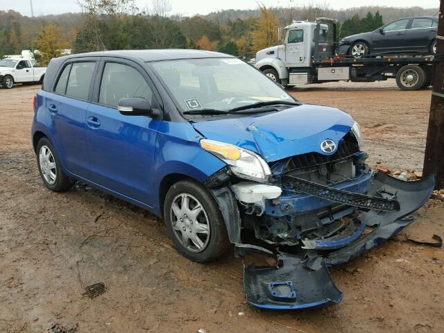 JTKKUPB48D1037750 - 2013 TOYOTA SCION XD BLUE photo 1