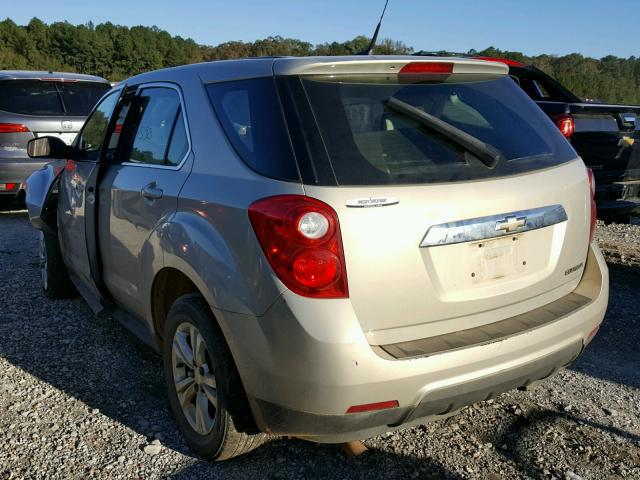 2CNALBEC2B6431777 - 2011 CHEVROLET EQUINOX LS TAN photo 3