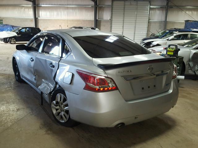 1N4AL3APXDN538843 - 2013 NISSAN ALTIMA 2.5 SILVER photo 3