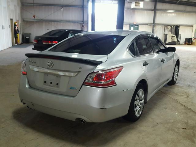 1N4AL3APXDN538843 - 2013 NISSAN ALTIMA 2.5 SILVER photo 4