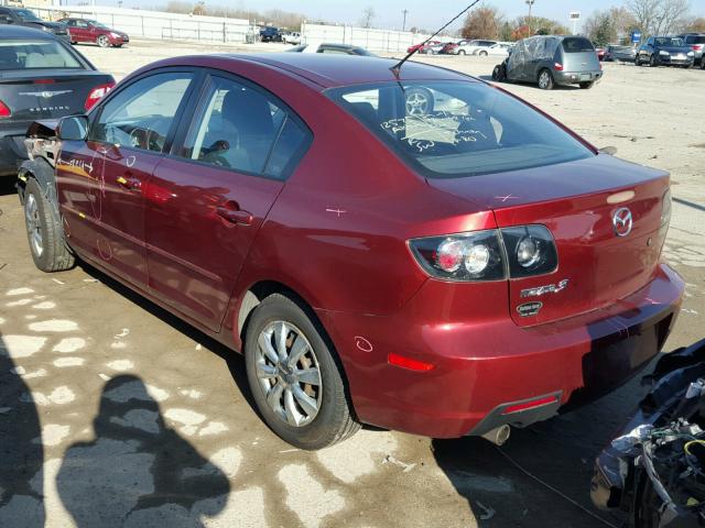 JM1BK32F091202009 - 2009 MAZDA 3 I RED photo 3