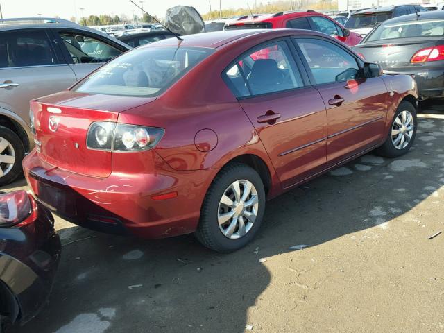 JM1BK32F091202009 - 2009 MAZDA 3 I RED photo 4