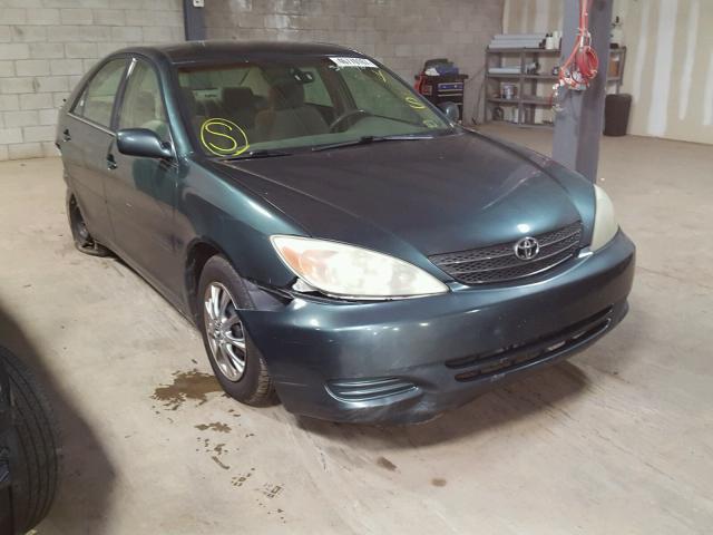 4T1BE30K33U786642 - 2003 TOYOTA CAMRY LE GREEN photo 1