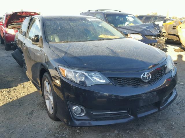4T1BF1FK3CU611414 - 2012 TOYOTA CAMRY BASE BLACK photo 1