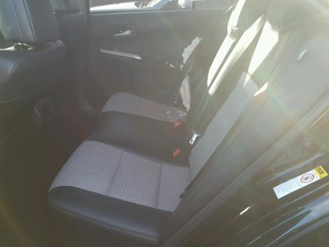 4T1BF1FK3CU611414 - 2012 TOYOTA CAMRY BASE BLACK photo 6