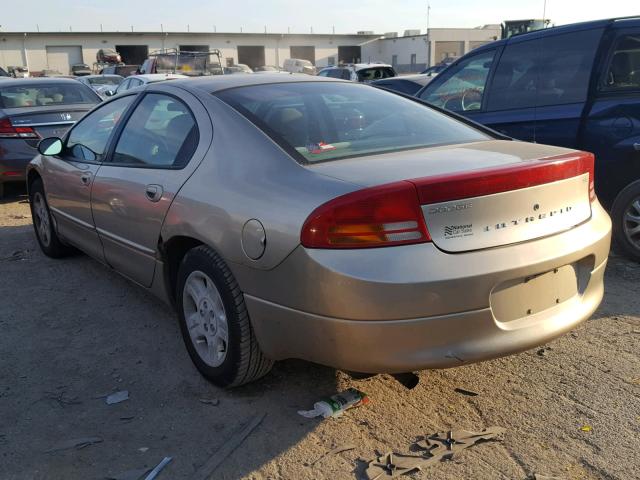 2B3HD46RX3H554247 - 2003 DODGE INTREPID S GOLD photo 3