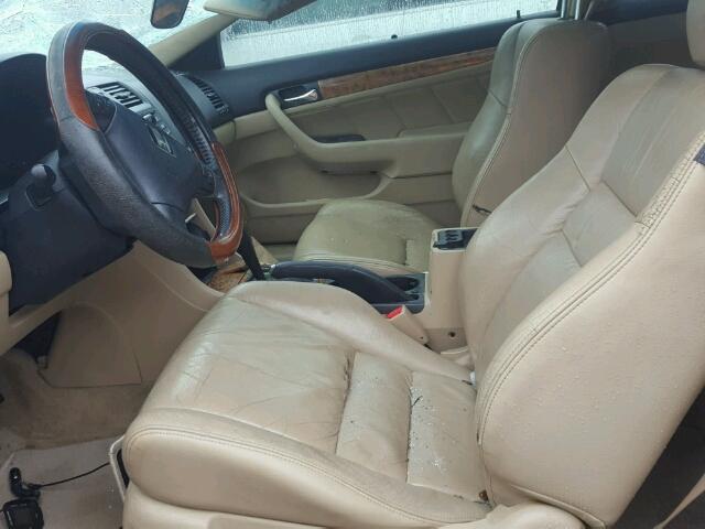 1HGCM72625A003349 - 2005 HONDA ACCORD SILVER photo 5