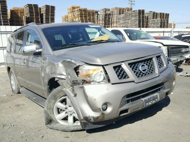 5N1AA08D28N603647 - 2008 NISSAN ARMADA SE TAN photo 1