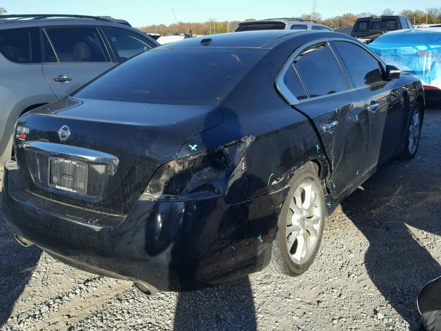 1N4AA5AP5CC849981 - 2012 NISSAN MAXIMA S Noir photo 4