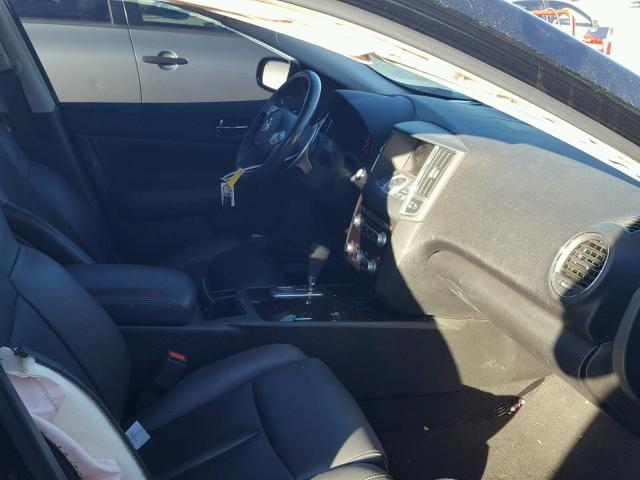 1N4AA5AP5CC849981 - 2012 NISSAN MAXIMA S Noir photo 5