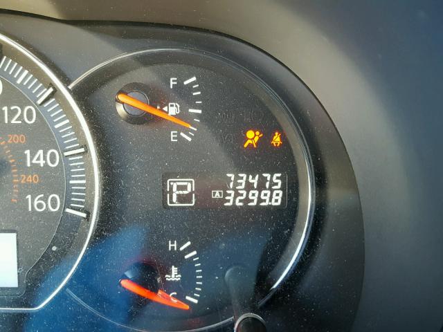 1N4AA5AP5CC849981 - 2012 NISSAN MAXIMA S Noir photo 8