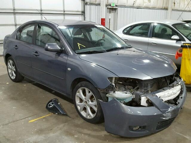 JM1BK32G091252806 - 2009 MAZDA 3 I GRAY photo 1