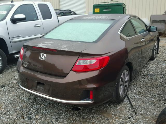 1HGCT1B34EA006825 - 2014 HONDA ACCORD LX- BROWN photo 4