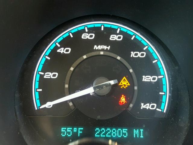 1G1ZA5E01AF126871 - 2010 CHEVROLET MALIBU WHITE photo 8