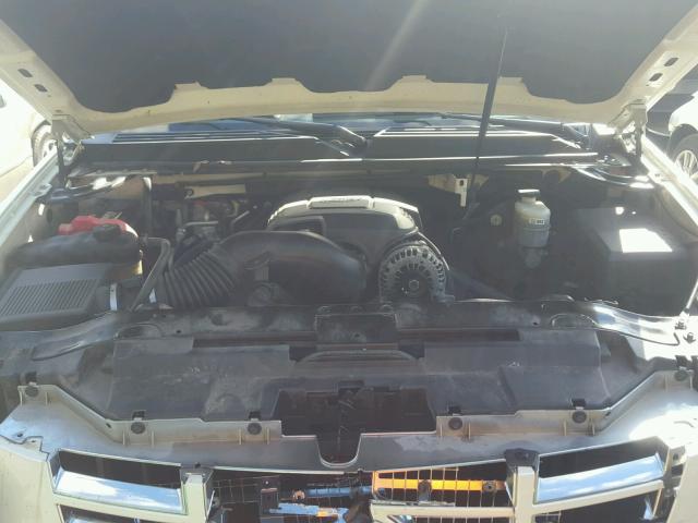 1GYFK26249R254273 - 2009 CADILLAC ESCALADE E WHITE photo 7