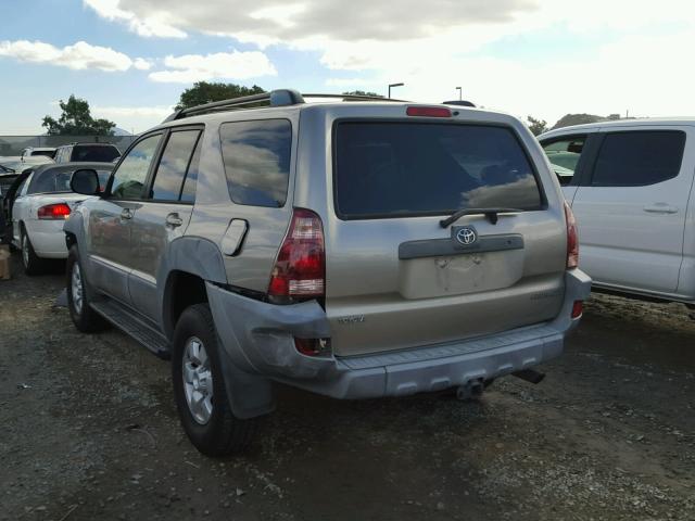 JTEZT14R830006917 - 2003 TOYOTA 4RUNNER SR TAN photo 3