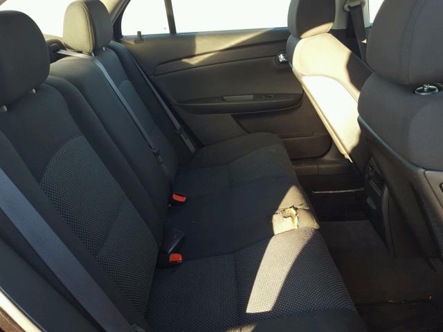 1G1ZH57B484292785 - 2008 CHEVROLET MALIBU 1LT 黑色 照片 6