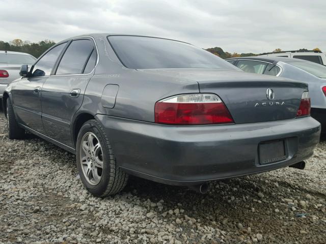 19UUA56612A054350 - 2002 ACURA 3.2TL GRAY photo 3