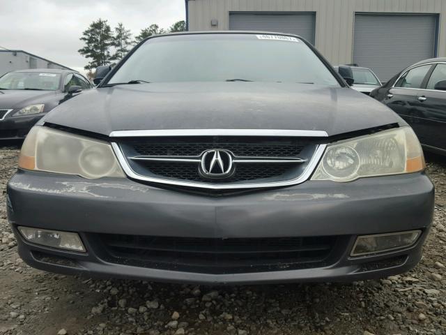 19UUA56612A054350 - 2002 ACURA 3.2TL GRAY photo 9