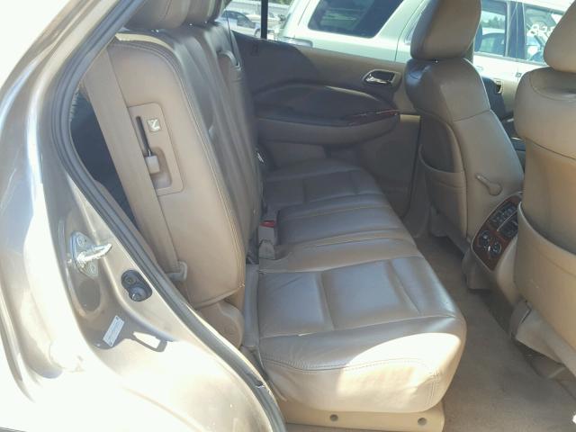 2HNYD18983H516214 - 2003 ACURA MDX TOURIN BEIGE photo 6