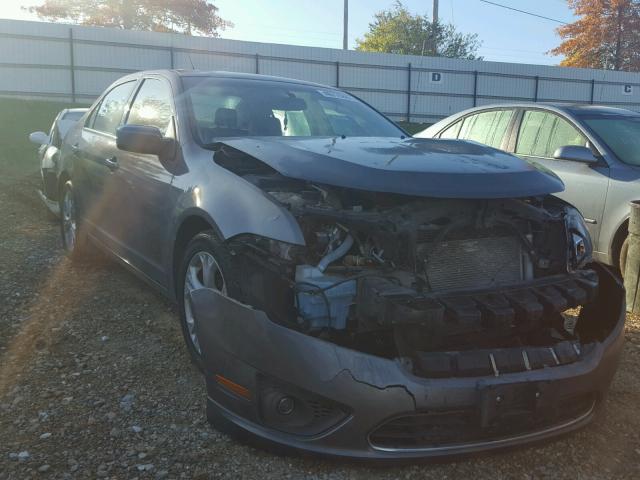 3FAHP0HA7CR392576 - 2012 FORD FUSION SE GRAY photo 1