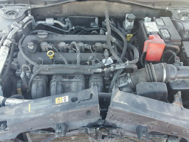 3FAHP0HA7CR392576 - 2012 FORD FUSION SE GRAY photo 7