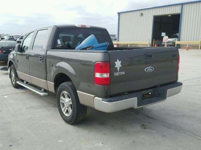 1FTRW12W45KE28341 - 2005 FORD F150 SUPER BROWN photo 3