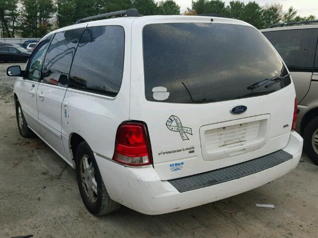 2FMZA52276BA40434 - 2006 FORD FREESTAR S WHITE photo 3