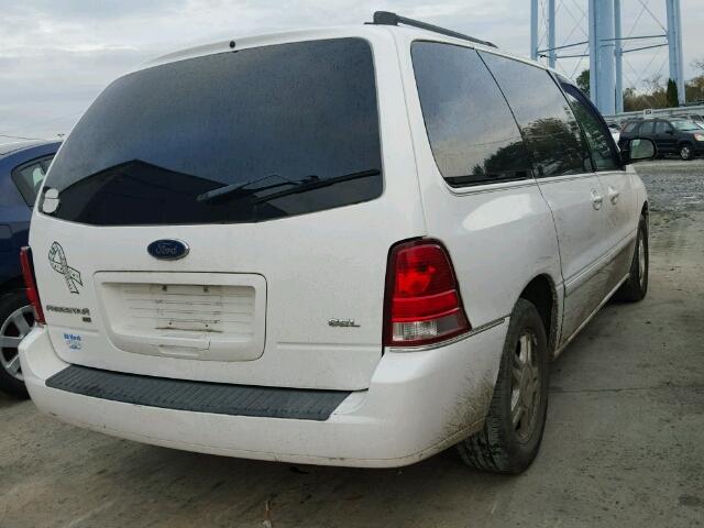 2FMZA52276BA40434 - 2006 FORD FREESTAR S WHITE photo 4