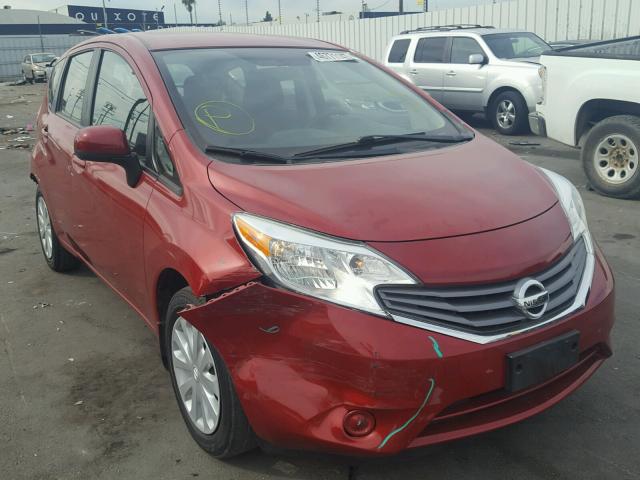 3N1CE2CP5EL362597 - 2014 NISSAN VERSA NOTE RED photo 1