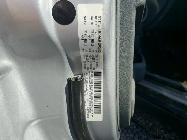 1J8HG48P47C691266 - 2007 JEEP COMMANDER Gümüş foto 10