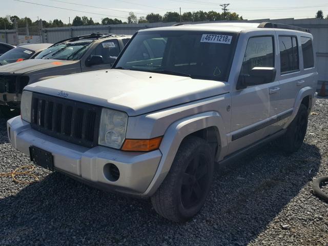 1J8HG48P47C691266 - 2007 JEEP COMMANDER Gümüş foto 2