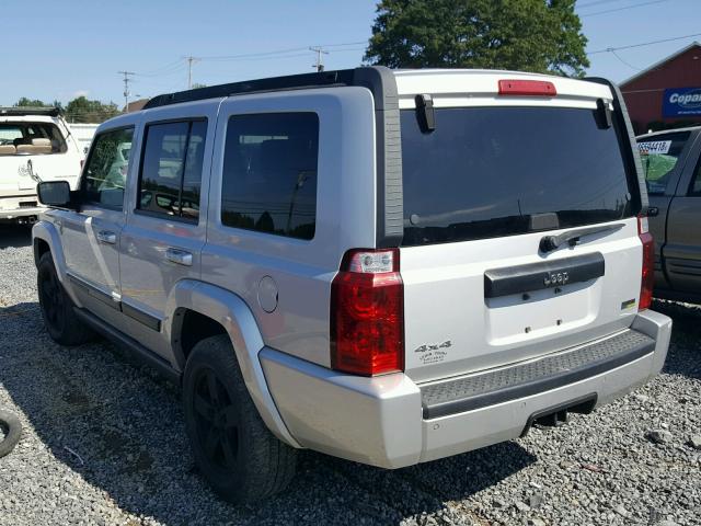 1J8HG48P47C691266 - 2007 JEEP COMMANDER Gümüş foto 3