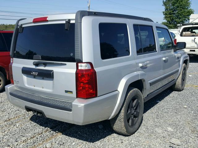 1J8HG48P47C691266 - 2007 JEEP COMMANDER Gümüş foto 4