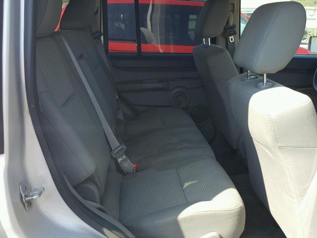 1J8HG48P47C691266 - 2007 JEEP COMMANDER Gümüş foto 6