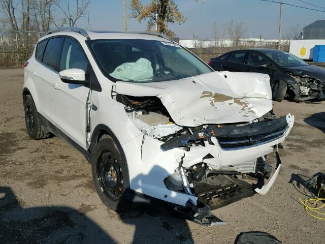 1FMCU9J95GUC15228 - 2016 FORD ESCAPE TIT WHITE photo 1