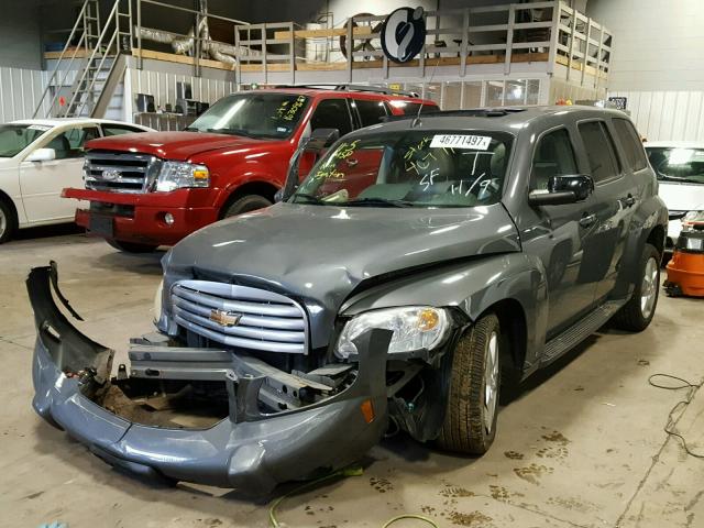 3GNCA23B99S633628 - 2009 CHEVROLET HHR LT GRAY photo 2