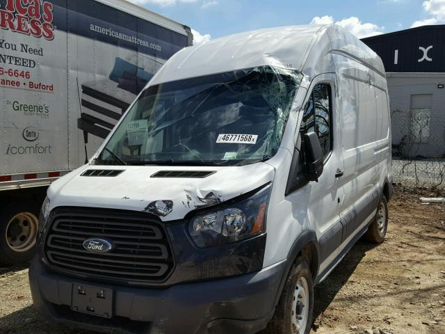 1FTNR2XM2FKA89034 - 2015 FORD TRANSIT T- WHITE photo 2