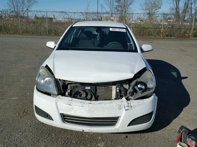 W08AR671885046100 - 2008 SATURN ASTRA XE WHITE photo 9