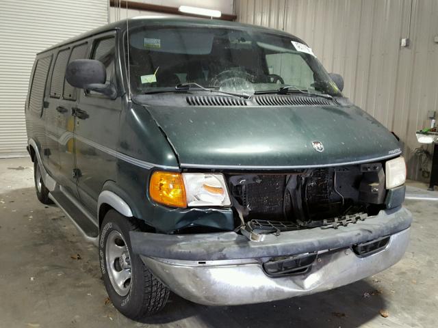 2B6HB11Y5XK507819 - 1999 DODGE RAM VAN B1 GREEN photo 1