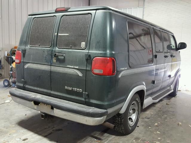 2B6HB11Y5XK507819 - 1999 DODGE RAM VAN B1 GREEN photo 4