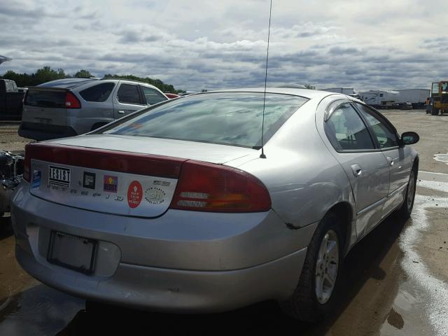 2B3HD46R24H678479 - 2004 DODGE INTREPID S SILVER photo 4