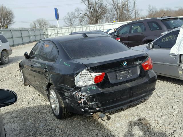 WBAPK7G57BNN77968 - 2011 BMW 328 BLACK photo 3