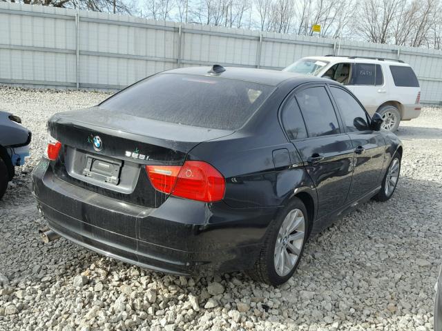 WBAPK7G57BNN77968 - 2011 BMW 328 BLACK photo 4