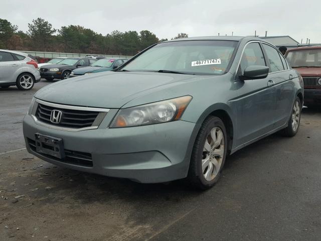 1HGCP25878A149919 - 2008 HONDA ACCORD EXL GREEN photo 2