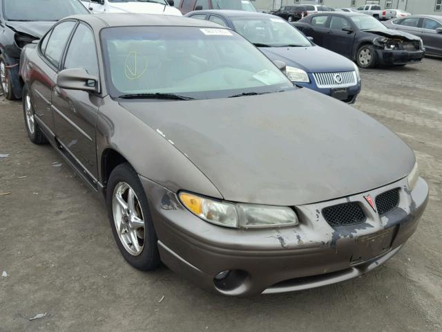 1G2WP52K81F203805 - 2001 PONTIAC GRAND PRIX BROWN photo 1